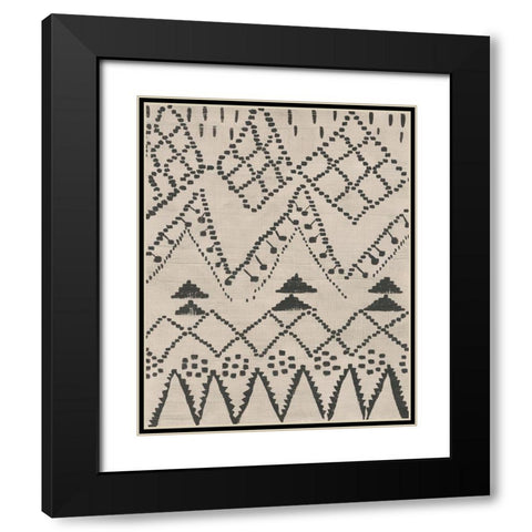 Voyager I Black Modern Wood Framed Art Print with Double Matting by Zarris, Chariklia