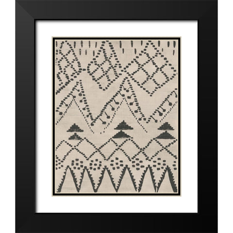 Voyager I Black Modern Wood Framed Art Print with Double Matting by Zarris, Chariklia