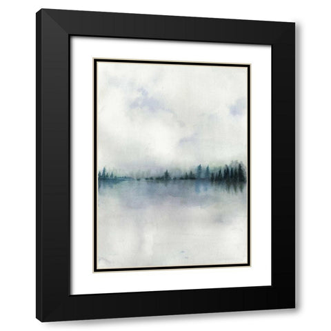 Horizon Whisper I Black Modern Wood Framed Art Print with Double Matting by Popp, Grace