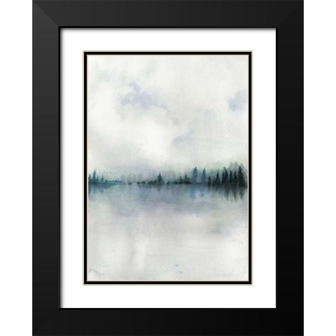 Horizon Whisper I Black Modern Wood Framed Art Print with Double Matting by Popp, Grace