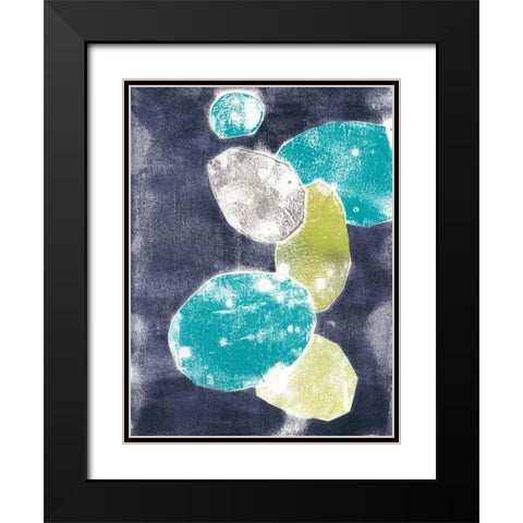 Rock Print II Black Modern Wood Framed Art Print with Double Matting by Goldberger, Jennifer