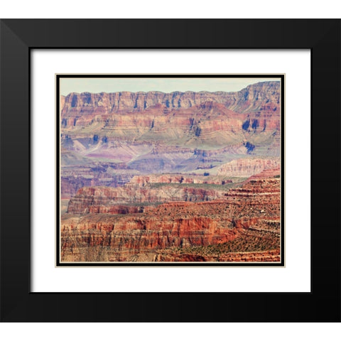 Grand Canyon 2 Black Modern Wood Framed Art Print with Double Matting by Coomes, Sylvia