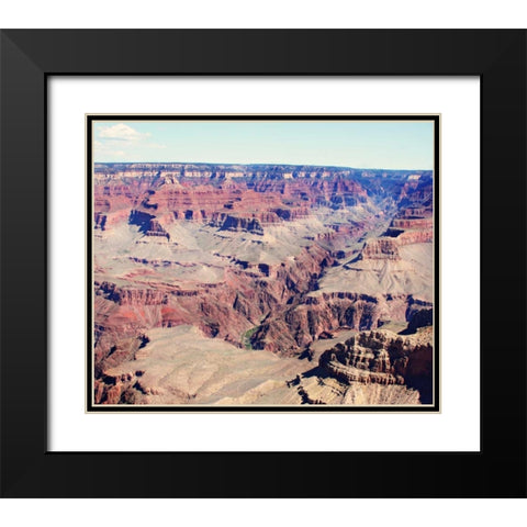 Grand Canyon 3 Black Modern Wood Framed Art Print with Double Matting by Coomes, Sylvia