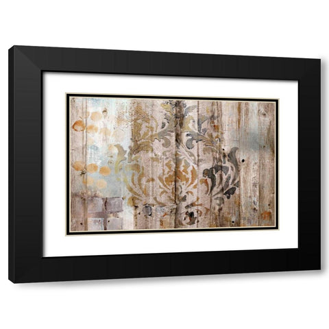 Frozen in Time I Black Modern Wood Framed Art Print with Double Matting by Orlov, Irena