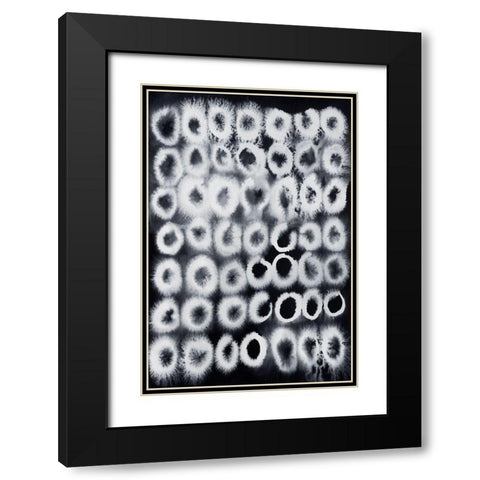 Electrified III Black Modern Wood Framed Art Print with Double Matting by Popp, Grace