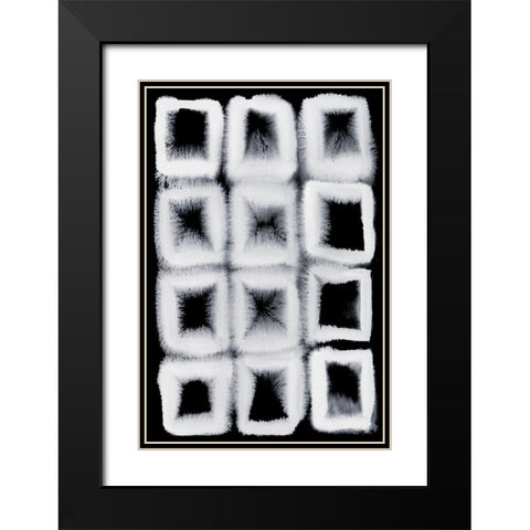 Electrified IV Black Modern Wood Framed Art Print with Double Matting by Popp, Grace