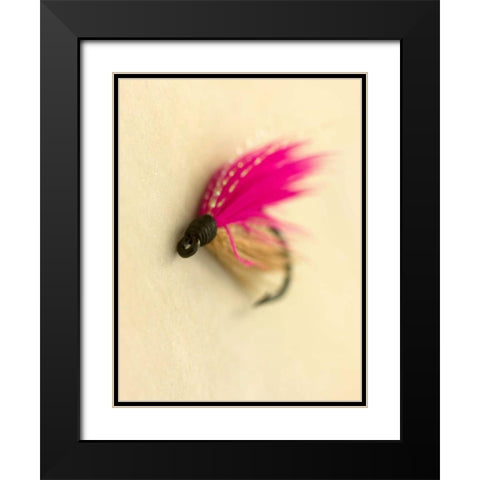 Macro Lure I Black Modern Wood Framed Art Print with Double Matting by Stalus, Judy