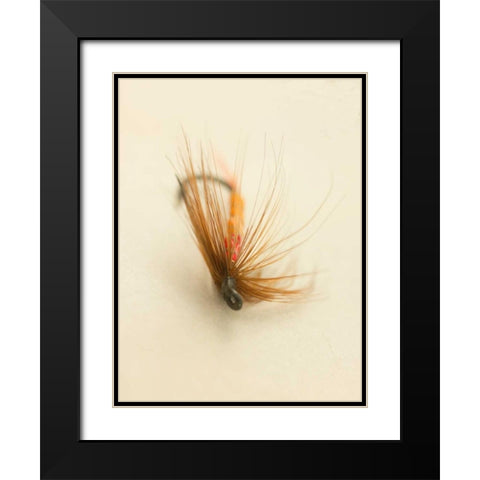 Macro Lure V Black Modern Wood Framed Art Print with Double Matting by Stalus, Judy