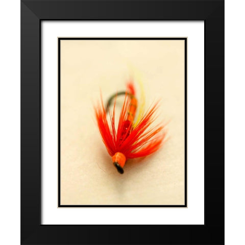Macro Lure VIII Black Modern Wood Framed Art Print with Double Matting by Stalus, Judy