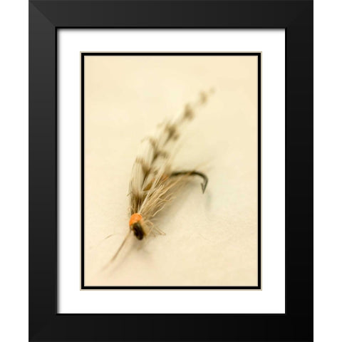 Macro Lure IX Black Modern Wood Framed Art Print with Double Matting by Stalus, Judy