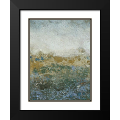 Aquatic Range II Black Modern Wood Framed Art Print with Double Matting by OToole, Tim