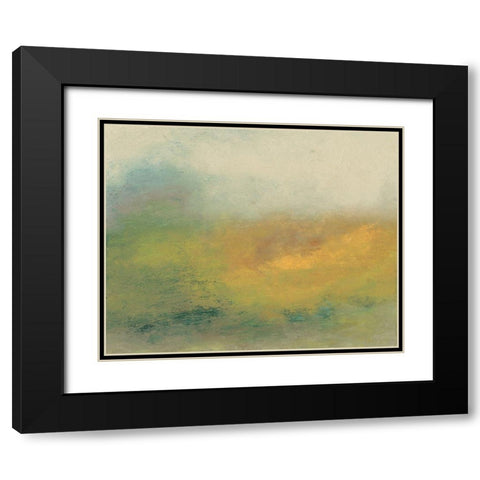 Hillside I Black Modern Wood Framed Art Print with Double Matting by Gordon, Sharon
