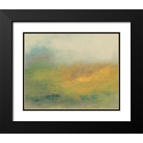 Hillside I Black Modern Wood Framed Art Print with Double Matting by Gordon, Sharon