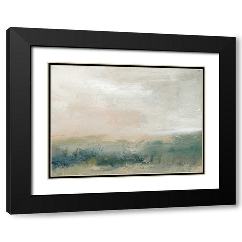 Sea Grass Black Modern Wood Framed Art Print with Double Matting by Gordon, Sharon