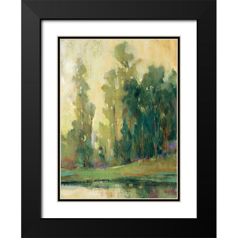 Fishing Spot I Black Modern Wood Framed Art Print with Double Matting by OToole, Tim