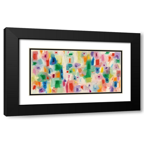 Modern Vibe Black Modern Wood Framed Art Print with Double Matting by Galapon, Nikki