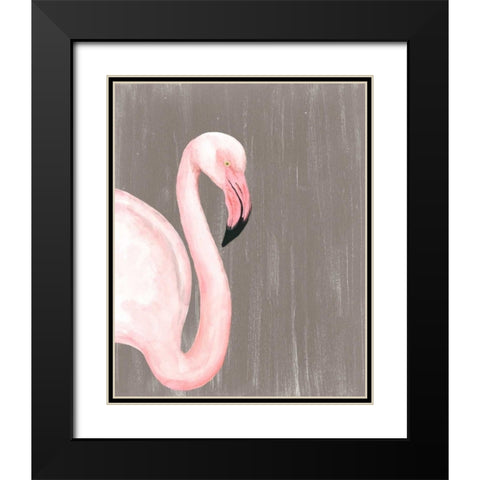 Vibrant Plumage III Black Modern Wood Framed Art Print with Double Matting by McCavitt, Naomi