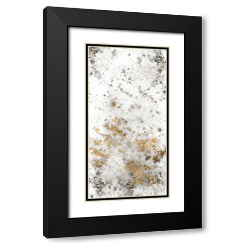 Gilded Mist I Black Modern Wood Framed Art Print with Double Matting by Studio W