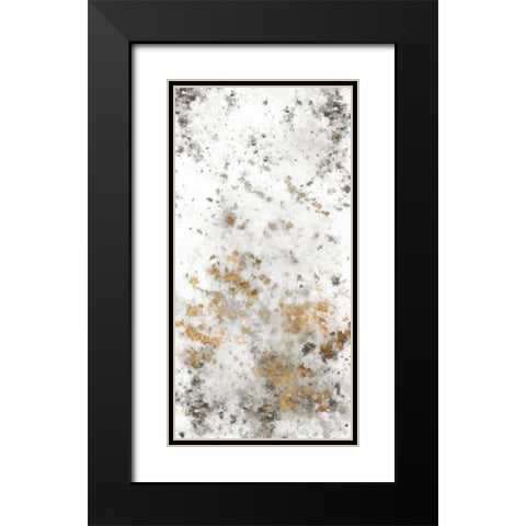 Gilded Mist I Black Modern Wood Framed Art Print with Double Matting by Studio W