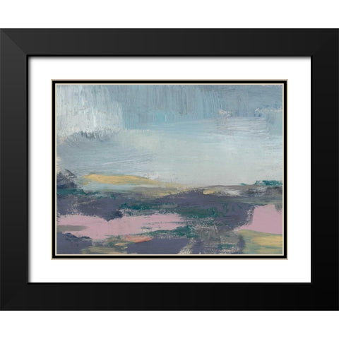 Pretty Horizon I Black Modern Wood Framed Art Print with Double Matting by Goldberger, Jennifer