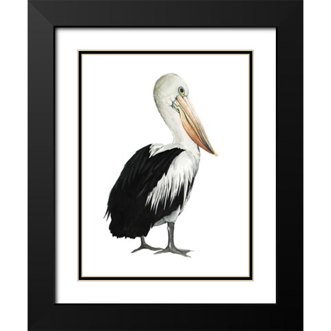 Sea Bird IV Black Modern Wood Framed Art Print with Double Matting by Popp, Grace