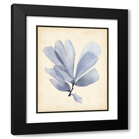 Watercolor Sea Grass II Black Modern Wood Framed Art Print with Double Matting by Popp, Grace