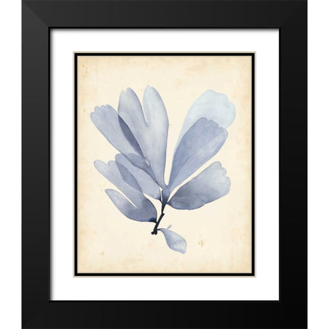 Watercolor Sea Grass II Black Modern Wood Framed Art Print with Double Matting by Popp, Grace