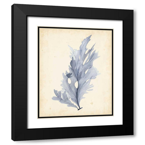 Watercolor Sea Grass VI Black Modern Wood Framed Art Print with Double Matting by Popp, Grace