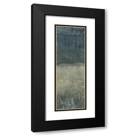 Reticulation IV Black Modern Wood Framed Art Print with Double Matting by Zarris, Chariklia