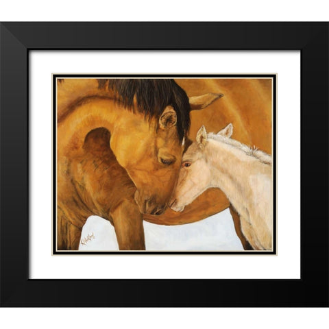 To Know Me is to Love Me I Black Modern Wood Framed Art Print with Double Matting by Winkler, Kathy
