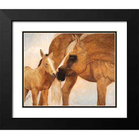 To Know Me is to Love Me II Black Modern Wood Framed Art Print with Double Matting by Winkler, Kathy