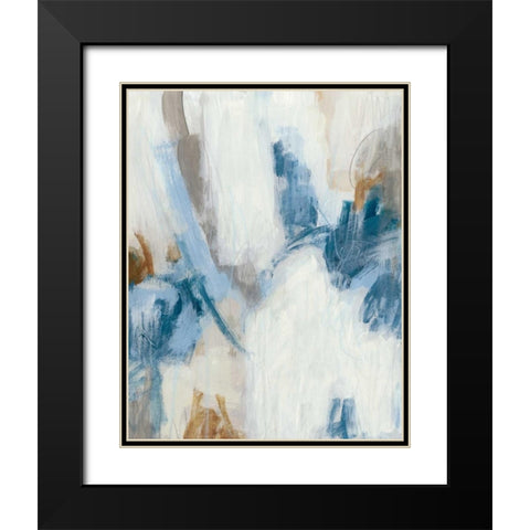 Intermittent II Black Modern Wood Framed Art Print with Double Matting by Vess, June Erica