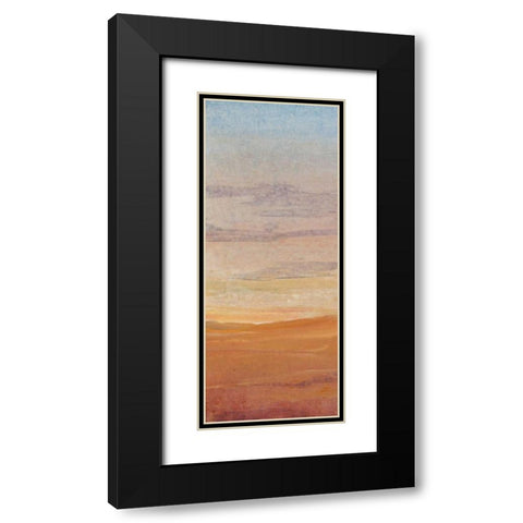 Desert View I Black Modern Wood Framed Art Print with Double Matting by OToole, Tim