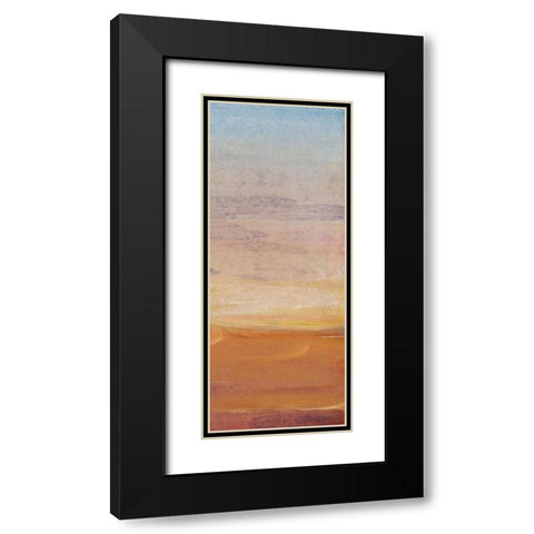 Desert View II Black Modern Wood Framed Art Print with Double Matting by OToole, Tim