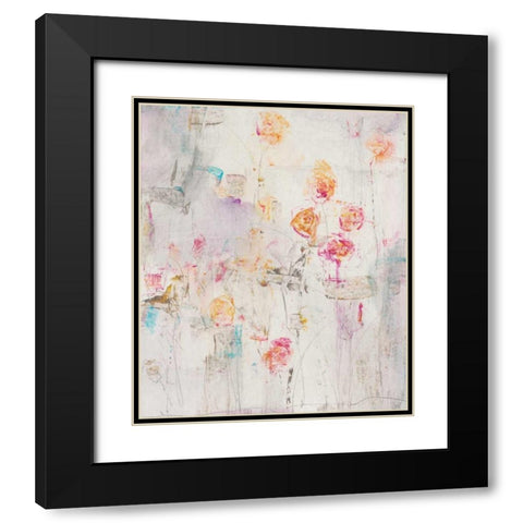 Spotted Garden II Black Modern Wood Framed Art Print with Double Matting by OToole, Tim