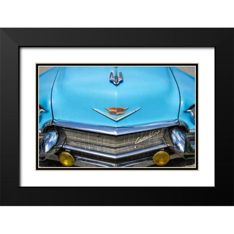 Colors of Cuba III Black Modern Wood Framed Art Print with Double Matting by DeNardo, Laura