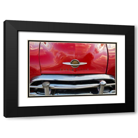 Colors of Cuba V Black Modern Wood Framed Art Print with Double Matting by DeNardo, Laura