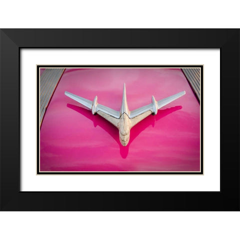 Colors of Cuba VI Black Modern Wood Framed Art Print with Double Matting by DeNardo, Laura