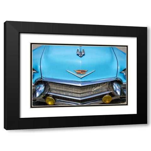 Colors of Cuba III Black Modern Wood Framed Art Print with Double Matting by DeNardo, Laura