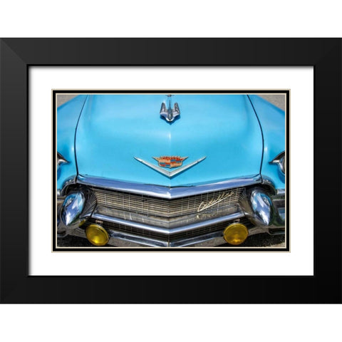 Colors of Cuba III Black Modern Wood Framed Art Print with Double Matting by DeNardo, Laura