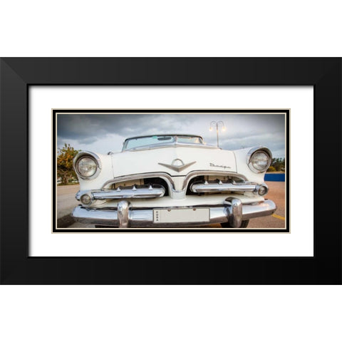 Classic Cuba Black Modern Wood Framed Art Print with Double Matting by DeNardo, Laura