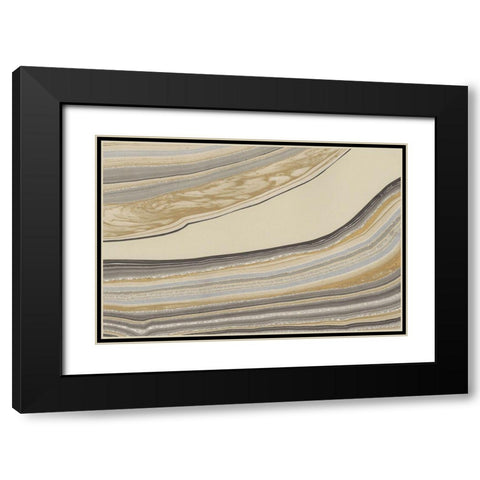 Cross Sections IV Black Modern Wood Framed Art Print with Double Matting by Stramel, Renee W.
