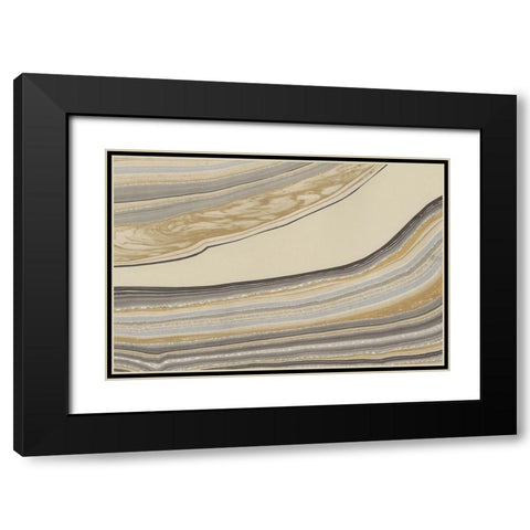 Cross Sections IV Black Modern Wood Framed Art Print with Double Matting by Stramel, Renee W.