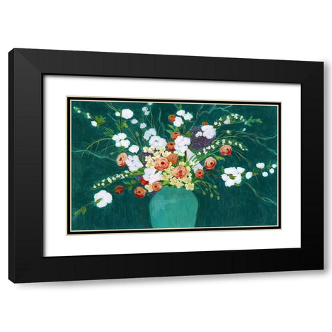 Bountiful Blossoms II Black Modern Wood Framed Art Print with Double Matting by Popp, Grace
