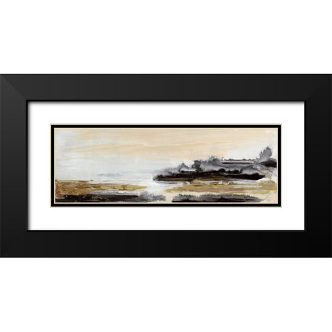 Silencio I Black Modern Wood Framed Art Print with Double Matting by Bramma, Lila