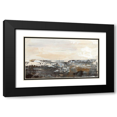 Believe in Love II Black Modern Wood Framed Art Print with Double Matting by Bramma, Lila