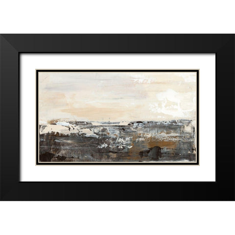 Believe in Love II Black Modern Wood Framed Art Print with Double Matting by Bramma, Lila