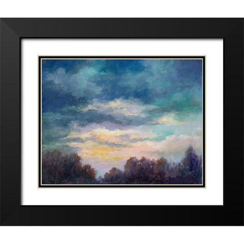 After the Storm Black Modern Wood Framed Art Print with Double Matting by Weber, Mary Jean