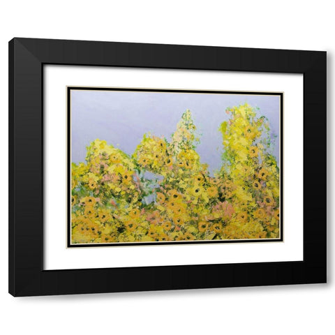 Clinging Vines Black Modern Wood Framed Art Print with Double Matting by Friedlander, Allan