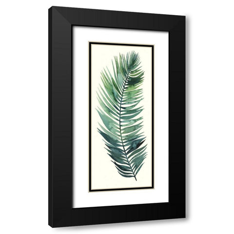 Dancing Palm II Black Modern Wood Framed Art Print with Double Matting by Popp, Grace